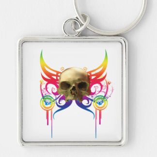 Vampire Skull Keychain