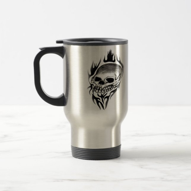 Vampire Skull Mug (Left)