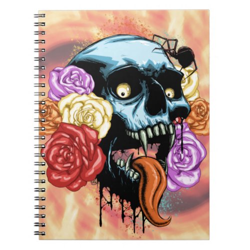 Vampire Skull Notebook