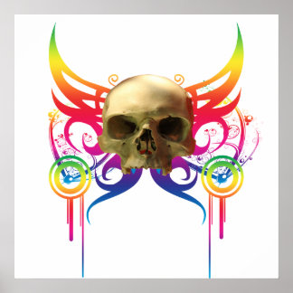 Vampire Skull Poster