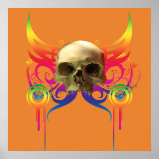 Vampire Skull Poster