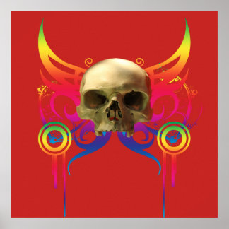 Vampire Skull Poster