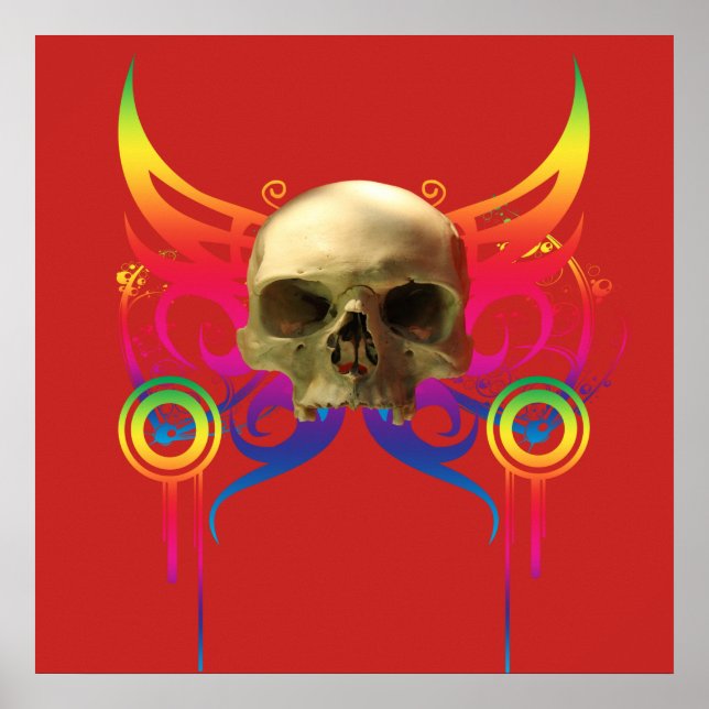 Vampire Skull Poster (Front)