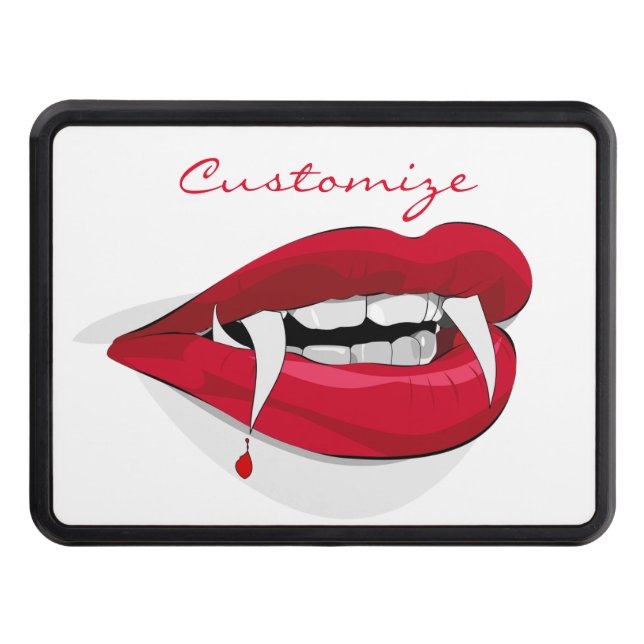 Vampire Smile Thunder_Cove Hitch Cover (Front)