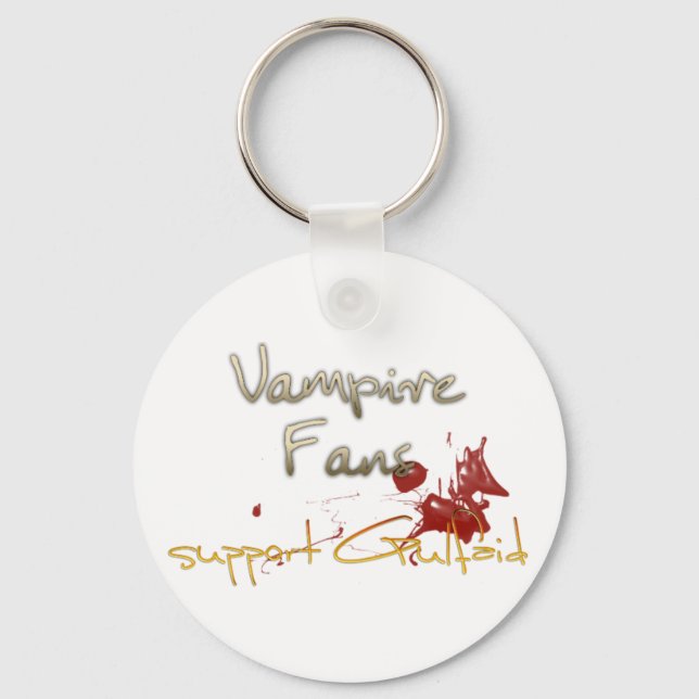 Vampire Support Keychain (Front)