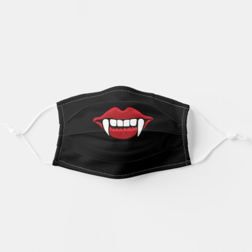 Vampire Teeth Funny Halloween Gothic Adult Cloth Face Mask
