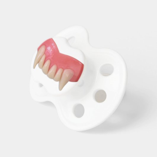 Vampire Teeth Pacifier (Front Right)