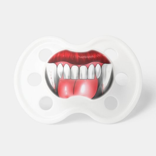 VAMPIRE TEETH PACIFIER (Front)