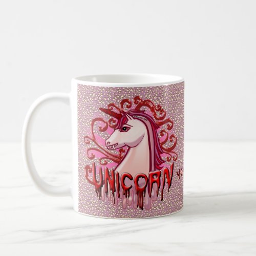 Vampire Unicorn Coffee Mug