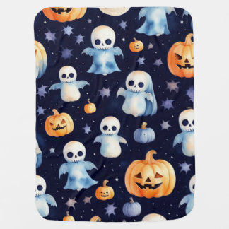 Vampire Velvets: Halloween-Themed Baby Blanket