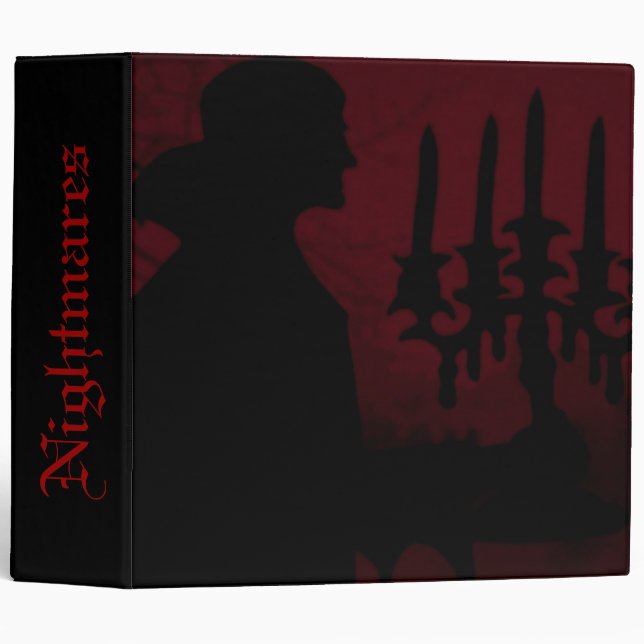 Vampire Walking Through the Village ~ Binder 2" (Front/Spine)