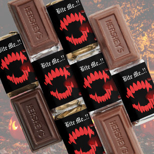 Vampires Bite Halloween Party Hershey's Miniatures