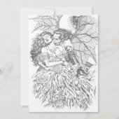 Vampire's Kiss by Al Rio - Vampire and Woman Art (Front)