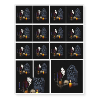 Vampires night temporary tattoos