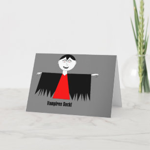 "Vampires Suck!" Get Well Card