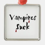 Vampires Suck Ornament at Zazzle