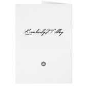 Vampiress Card (Back)