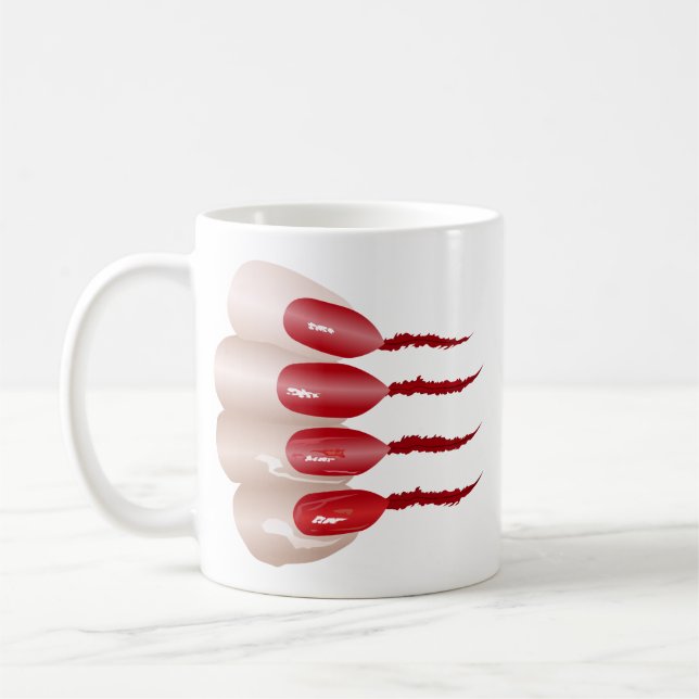 Vampirfinger Coffee Mug (Left)