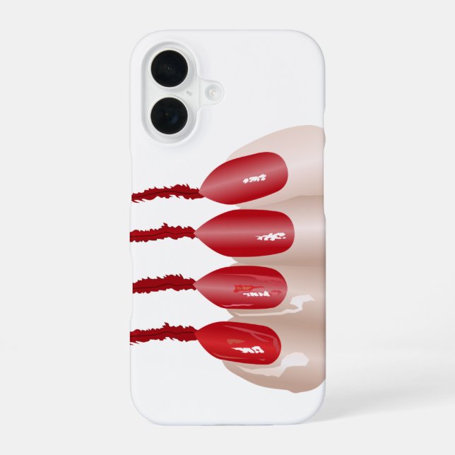 Vampirfinger Iphone Case (Back)