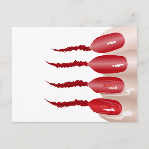 Vampirfinger Postcard