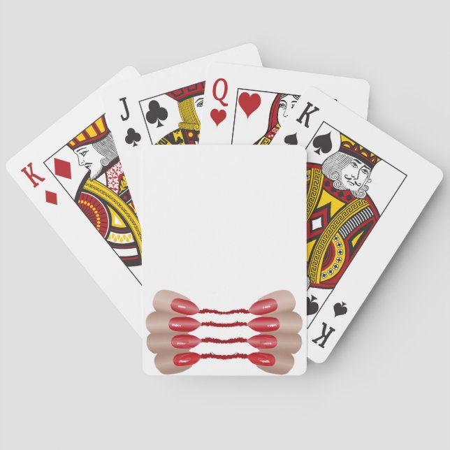 Vampirfinger V.2 Poker Cards (Back)