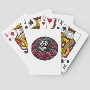 Vampiric Gothic Romance – Till Death Do Us In Clas Poker Cards