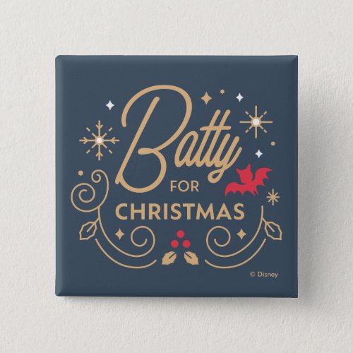 Vampirina  Batty for Christmas Button
