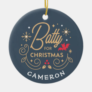 Vampirina   Batty for Christmas Ceramic Ornament