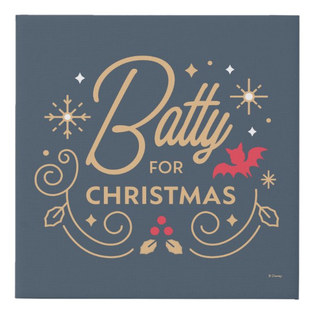 Vampirina | Batty for Christmas Faux Canvas Print (Front)