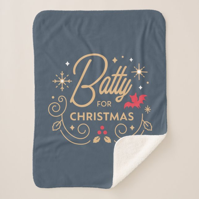 Vampirina | Batty for Christmas Sherpa Blanket (Front)