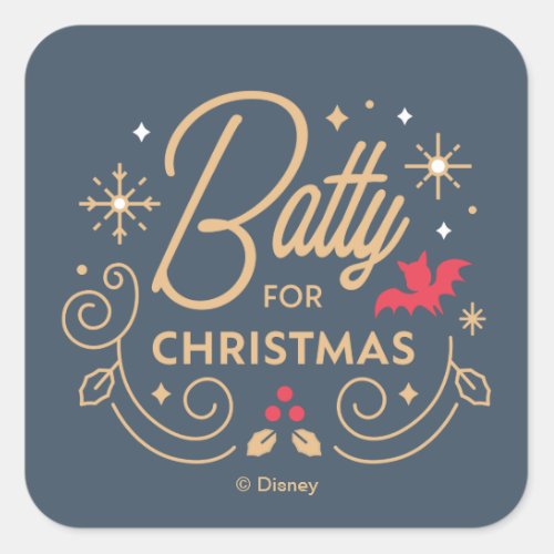 Vampirina  Batty for Christmas Square Sticker