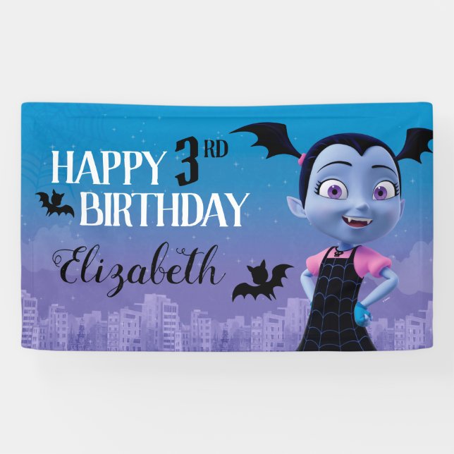 Vampirina Birthday Banner (Horizontal)