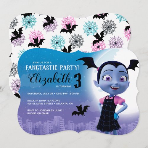 Vampirina Birthday Invitation