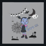 Vampirina | Boo Faux Canvas Print<br><div class="desc">Vampirina is the new kid in town. Now imagine you're not just the new kid, you're also moving from Transylvania to Pennsylvania! Oh, and one more teensylittle thing: you're a Vampire. And so is your whole family! Vampirina is excited to experience everything the human world has to offer with the...</div>