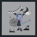 Vampirina | Boo Faux Canvas Print<br><div class="desc">Vampirina is the new kid in town. Now imagine you're not just the new kid, you're also moving from Transylvania to Pennsylvania! Oh, and one more teensylittle thing: you're a Vampire. And so is your whole family! Vampirina is excited to experience everything the human world has to offer with the...</div>