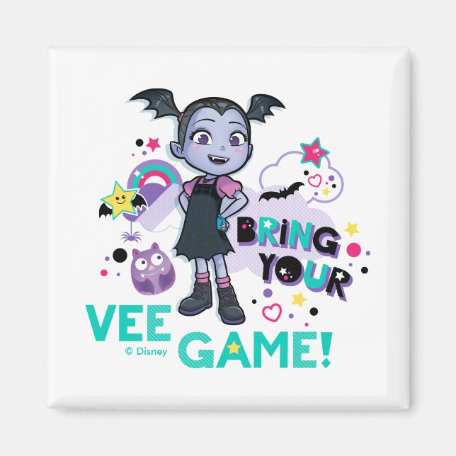 Vampirina | Bring Your Vee Game! Magnet (Front)