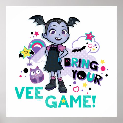Vampirina  Bring Your Vee Game Poster