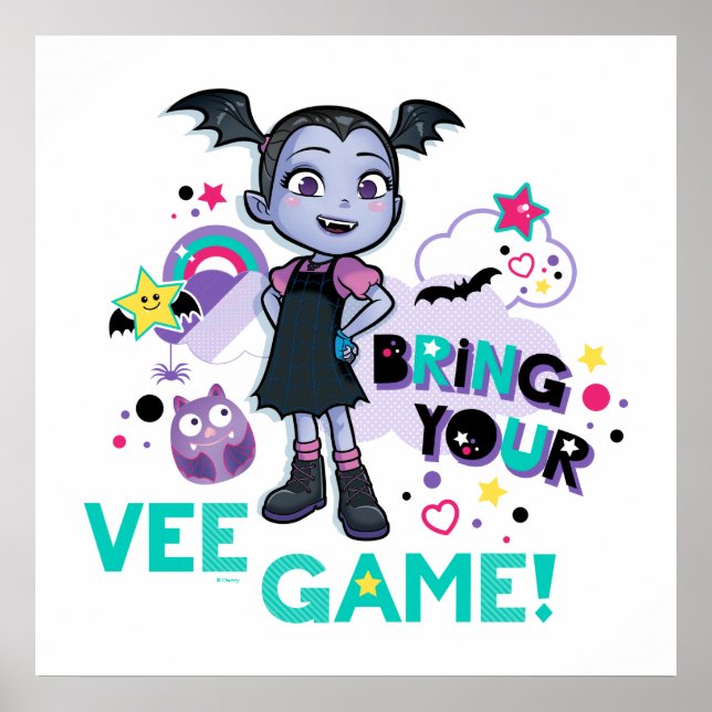 Vampirina | Bring Your Vee Game! Poster (Front)