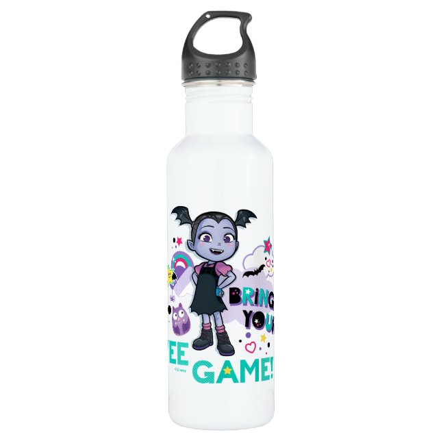 Vampirina | Bring Your Vee Game! Stainless Steel Water Bottle (Front)
