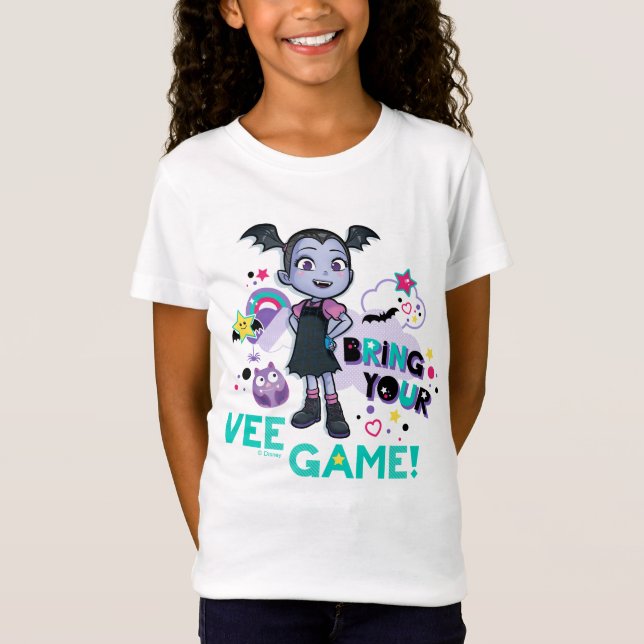 Vampirina | Bring Your Vee Game! T-Shirt (Front)