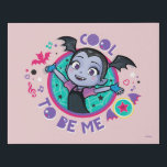 Vampirina | Cool to be Me Faux Canvas Print<br><div class="desc">Vampirina is the new kid in town. Now imagine you're not just the new kid, you're also moving from Transylvania to Pennsylvania! Oh, and one more teensylittle thing: you're a Vampire. And so is your whole family! Vampirina is excited to experience everything the human world has to offer with the...</div>