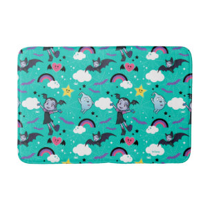 Vampirina & Demi | Friends are Magical Pattern Fabric | Zazzle