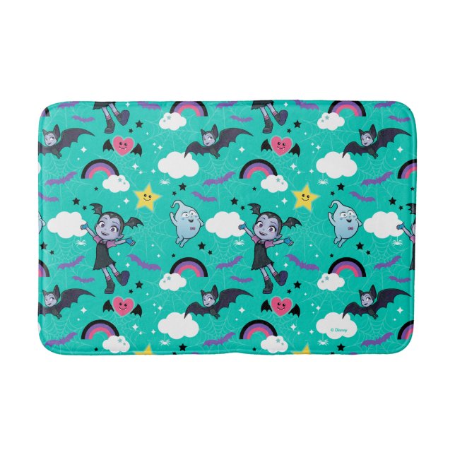 Vampirina & Demi | Friends are Magical Pattern Bath Mat (Front)