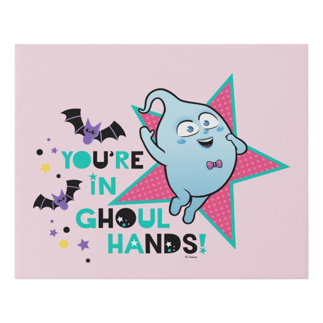 Vampirina | Demi - You're in Ghoul Hands! Faux Canvas Print (Front)