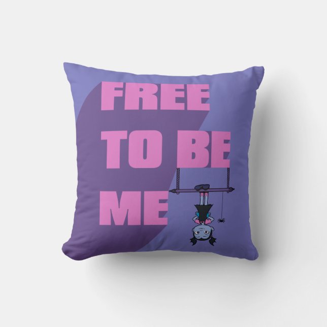 Vampirina | Free to be Me Throw Pillow (Front)