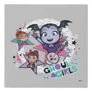 Vampirina Ghoul Girls Faux Canvas Print