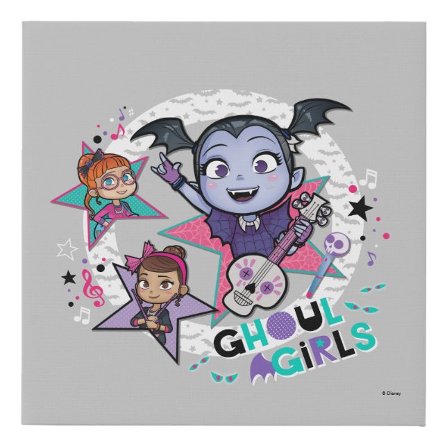 Vampirina | Ghoul Girls Faux Canvas Print (Front)