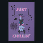 Vampirina | Just Chillin' Faux Canvas Print<br><div class="desc">Vampirina is the new kid in town. Now imagine you're not just the new kid, you're also moving from Transylvania to Pennsylvania! Oh, and one more teensylittle thing: you're a Vampire. And so is your whole family! Vampirina is excited to experience everything the human world has to offer with the...</div>