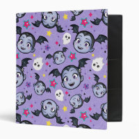 Vampirina | Super Sweet Purple Pattern 3 Ring Binder