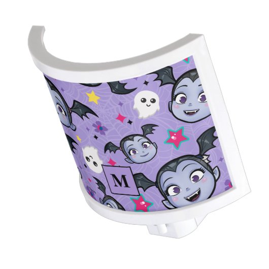 Vampirina | Super Sweet Purple Pattern Night Light (Angled)